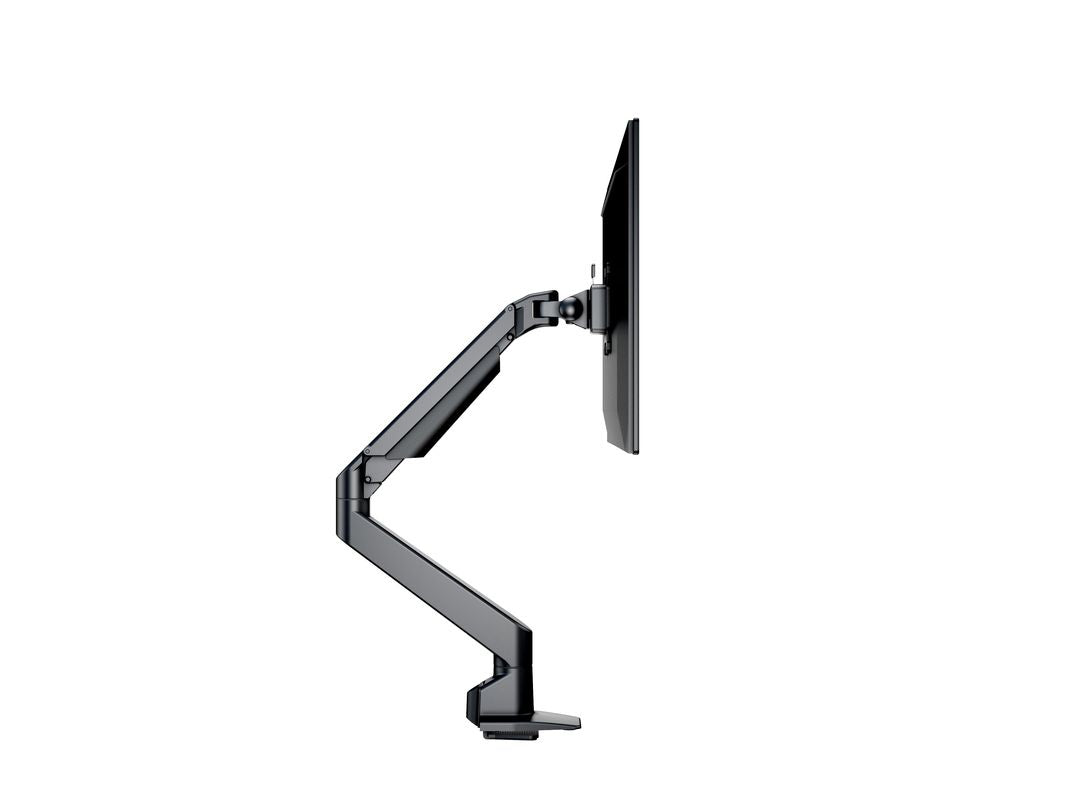 Multibrackets Monitorarm, Single, bis 32", VESA 75 × 75 mm, 10 kg, neigbar, schwarz