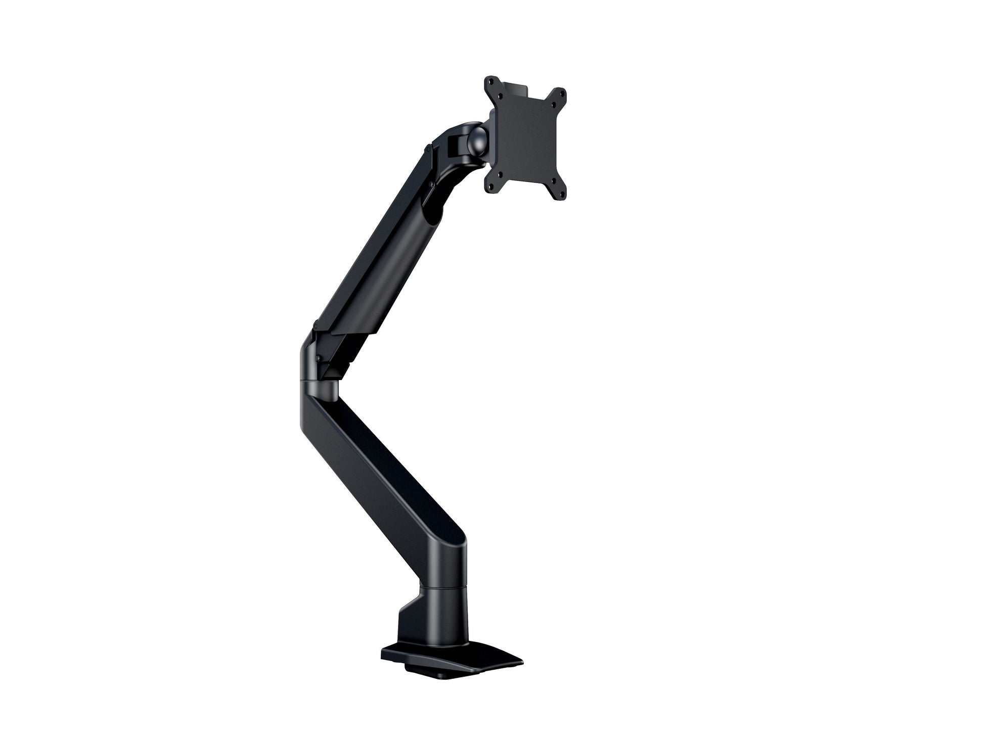 Multibrackets Monitorarm, Single, bis 32", VESA 75 × 75 mm, 10 kg, neigbar, schwarz