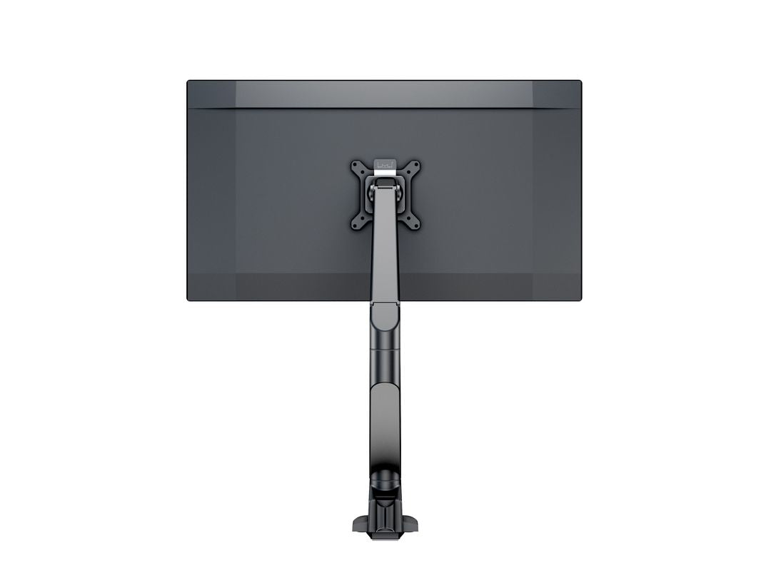 Multibrackets Monitorarm, Single, bis 32", VESA 75 × 75 mm, 10 kg, neigbar, schwarz