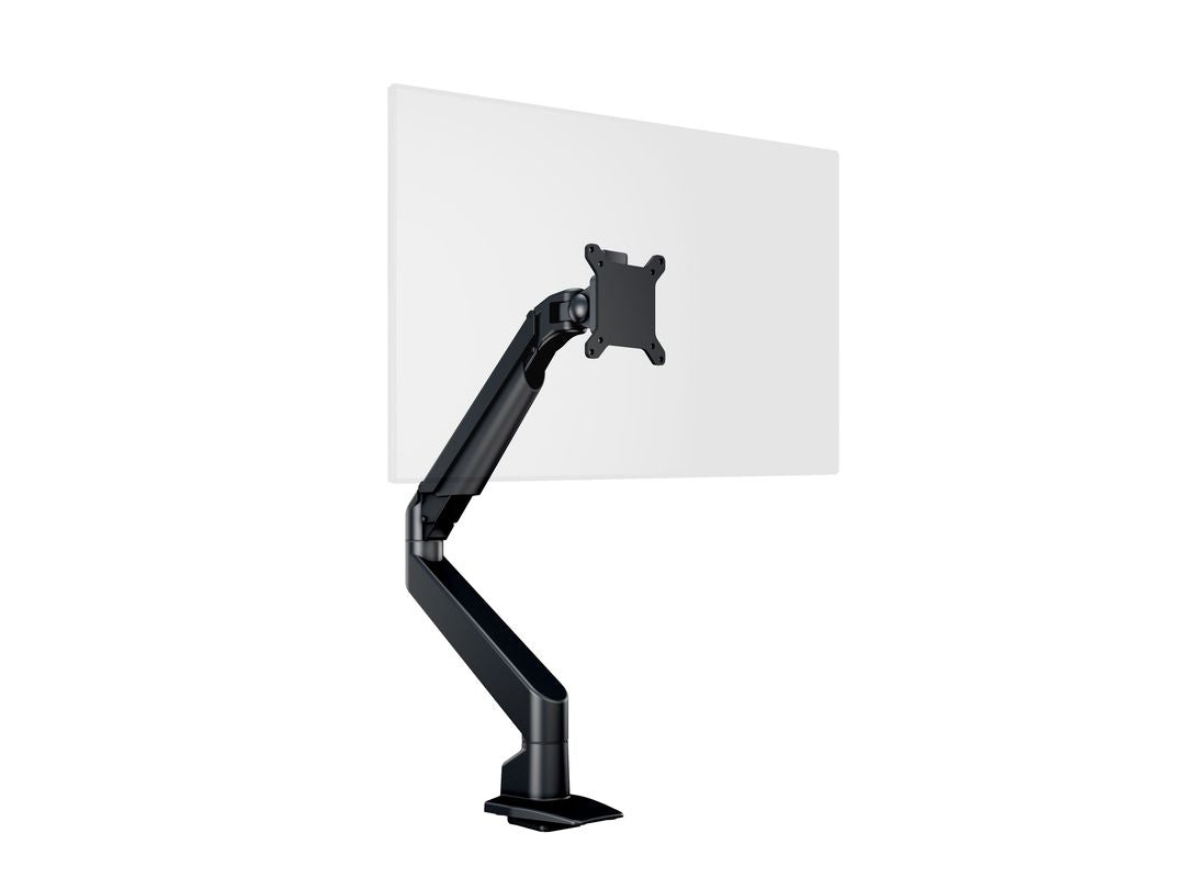 Multibrackets Monitorarm, Single, bis 32", VESA 75 × 75 mm, 10 kg, neigbar, schwarz