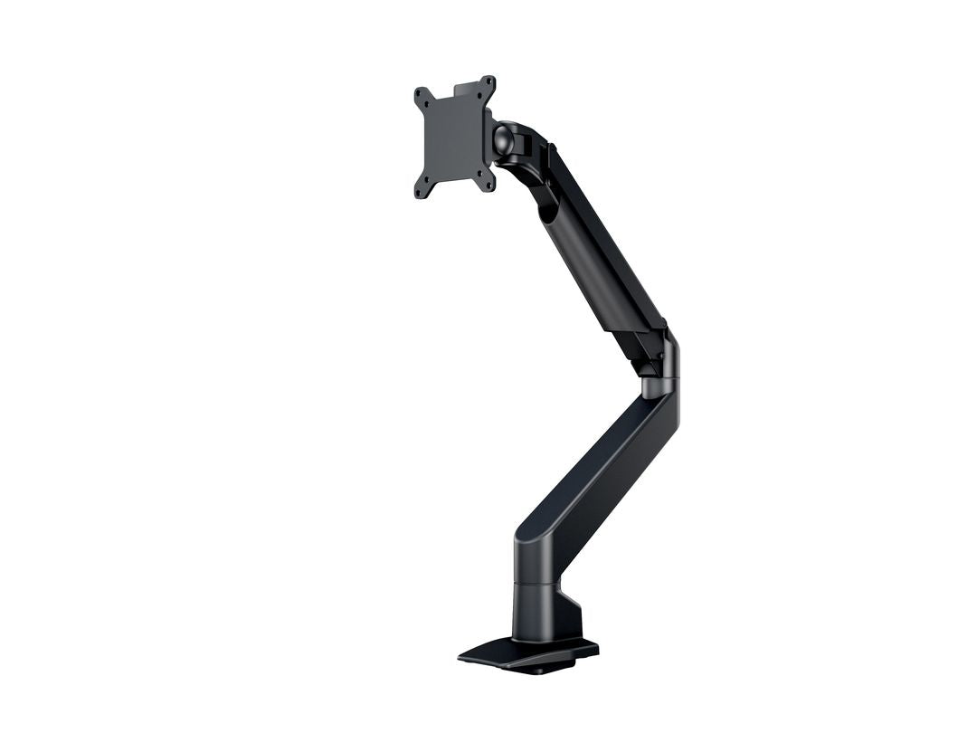 Multibrackets Monitorarm, Single, bis 32", VESA 75 × 75 mm, 10 kg, neigbar, schwarz