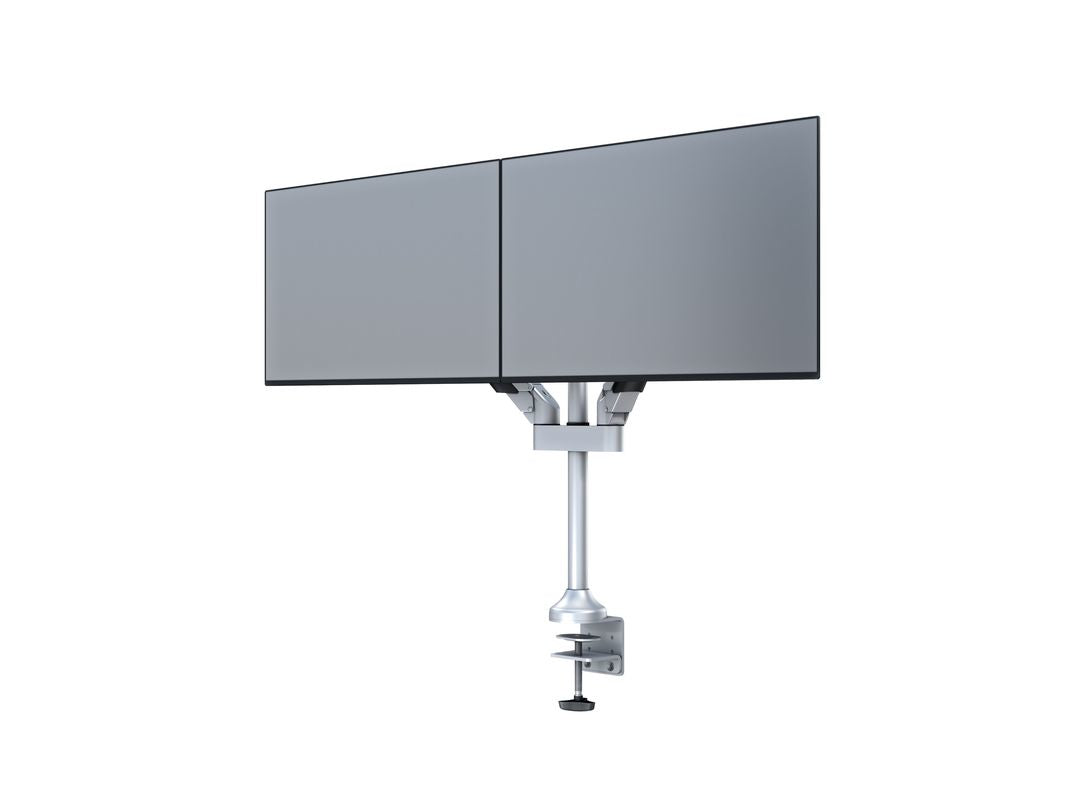Multibrackets Tischständer Duo 7198 – Tischhalterung, Dual, Standfuss, bis 32", VESA 100 × 100 mm, 10 kg, drehbar