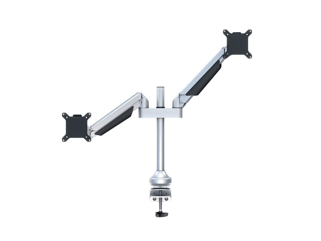 Multibrackets Tischständer Duo 7198 – Tischhalterung, Dual, Standfuss, bis 32", VESA 100 × 100 mm, 10 kg, drehbar