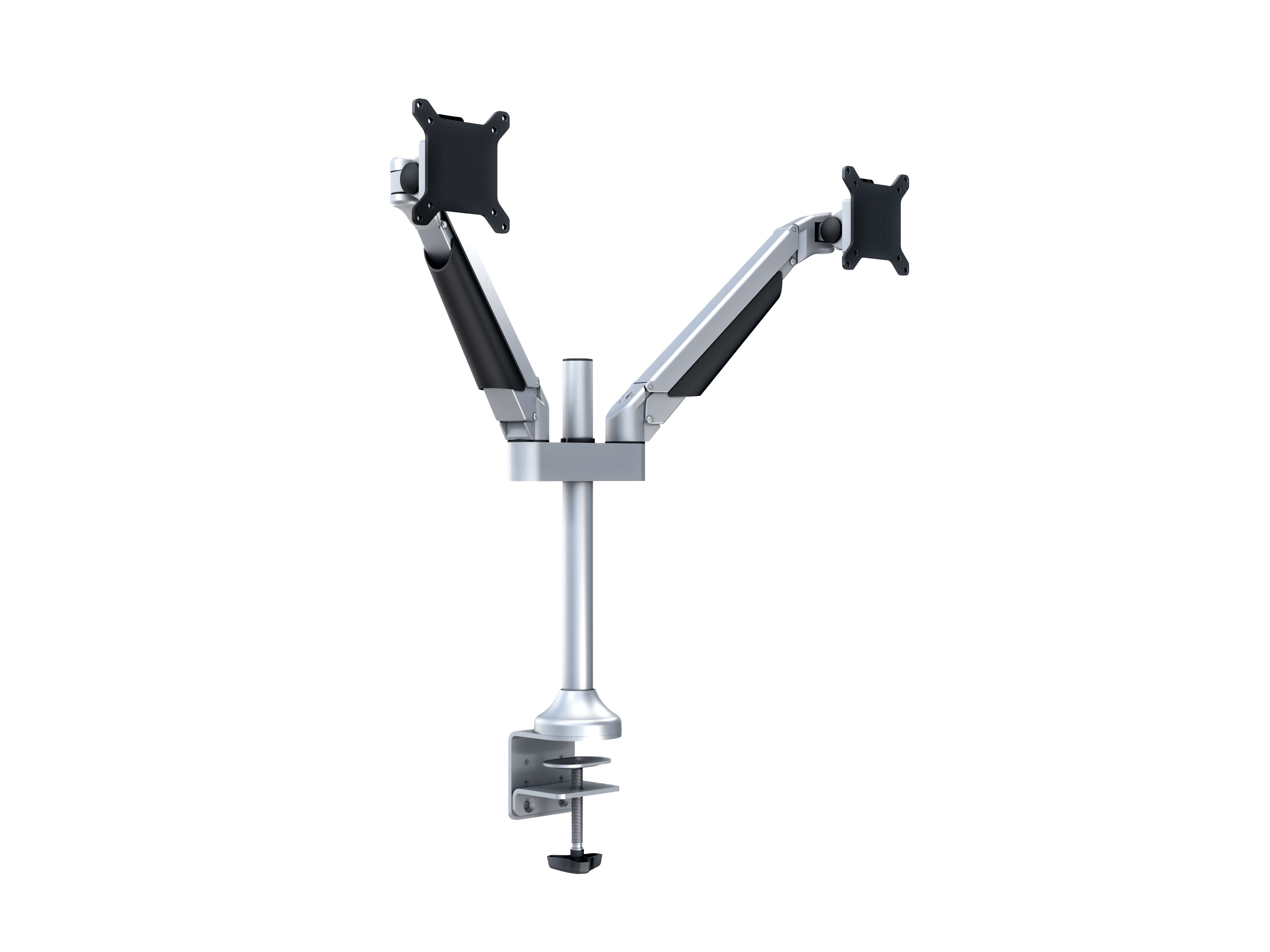Multibrackets Tischständer Duo 7198 – Tischhalterung, Dual, Standfuss, bis 32", VESA 100 × 100 mm, 10 kg, drehbar