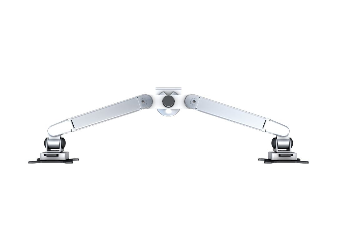 Multibrackets Tischständer Duo 7198 – Tischhalterung, Dual, Standfuss, bis 32", VESA 100 × 100 mm, 10 kg, drehbar