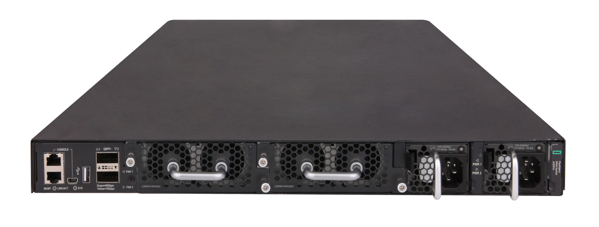 HPE 5940 – Managed Switch – 48×SFP+, 6×QSFP28, L2/L4, 1U