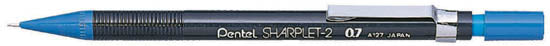 Pentel Sharplet-2 Druckbleistift – 0,7 mm, Blau