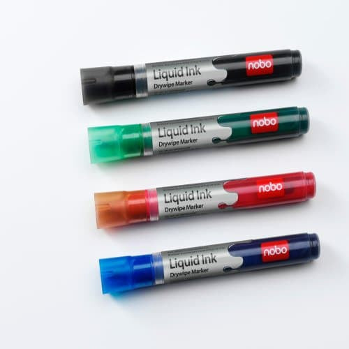 Nobo Whiteboard-Marker – 3 mm – sortiert – 6er-Set