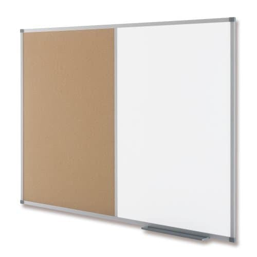 Nobo Whiteboard – 120 × 90 cm, lackierter Stahl, magnetisch, Aluminiumrahmen