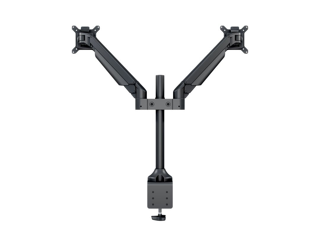 Multibrackets MB 7204 – Tischhalterung, Dual, Standfuss, bis 32", VESA 75 × 75 mm, 10 kg, neigbar, schwarz