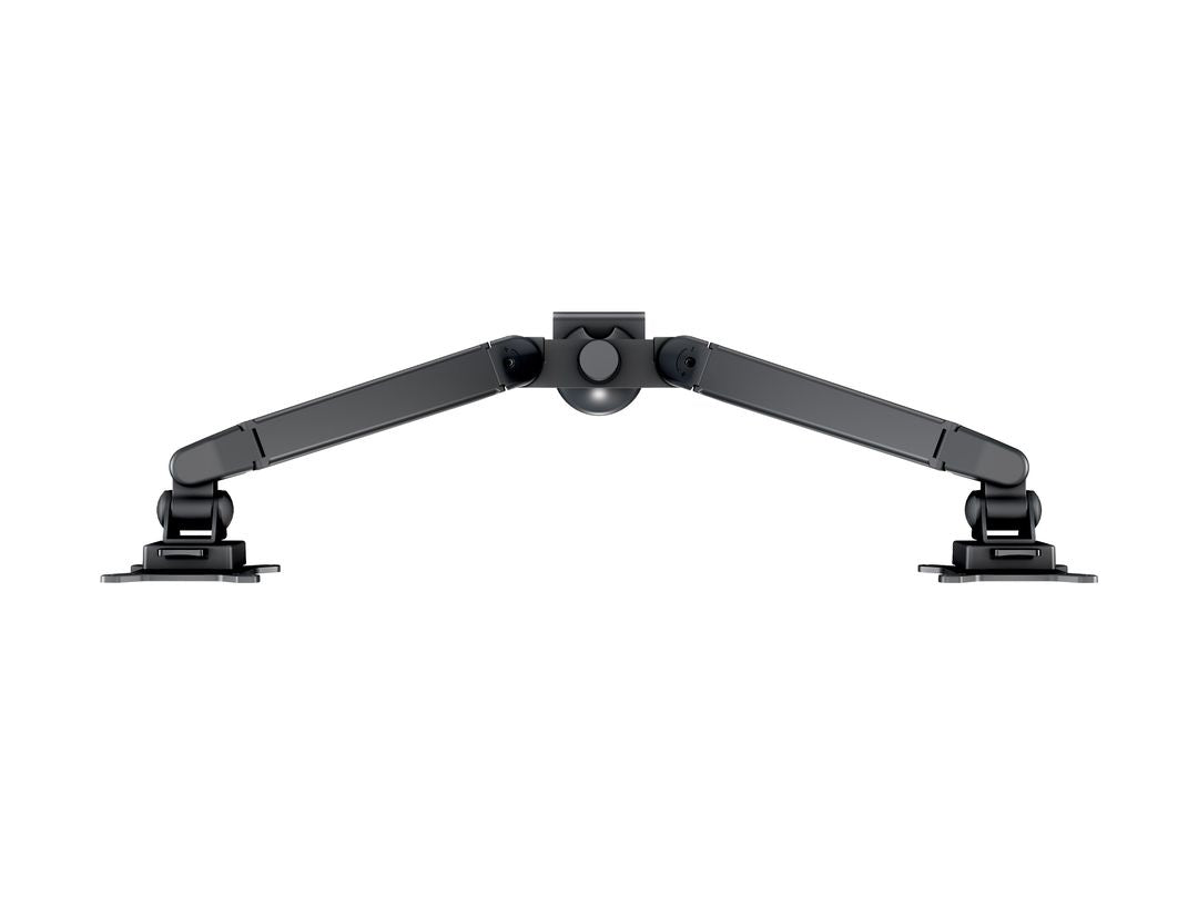 Multibrackets MB 7204 – Tischhalterung, Dual, Standfuss, bis 32", VESA 75 × 75 mm, 10 kg, neigbar, schwarz
