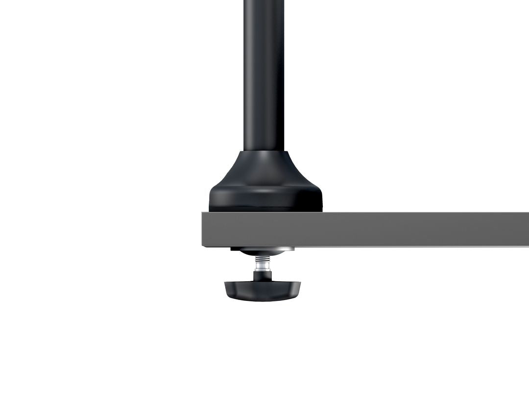 Multibrackets Gasliftarm HD 2593 – Monitorarm, Dual, Tischklemme, bis 32", VESA 100 × 100 mm, 21 kg, schwarz