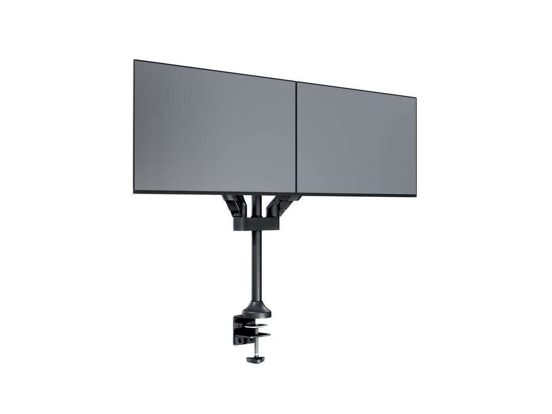 Multibrackets MB 7204 – Tischhalterung, Dual, Standfuss, bis 32", VESA 75 × 75 mm, 10 kg, neigbar, schwarz