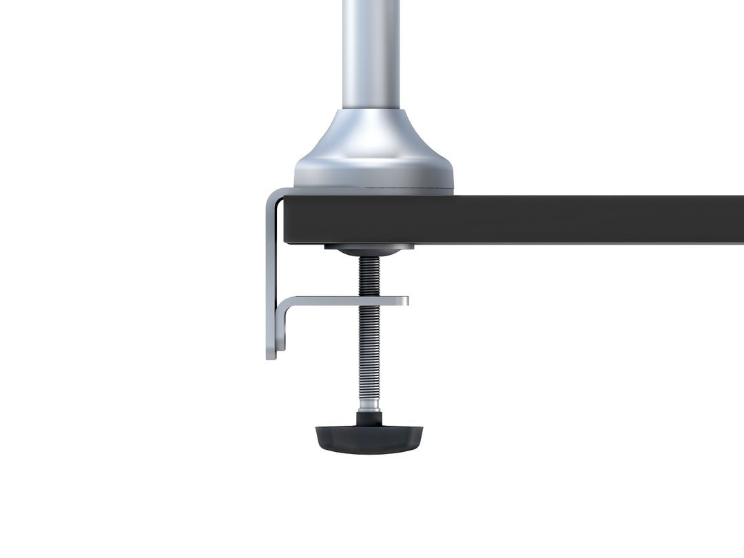 Multibrackets 7228 – Tischhalterung, Quad, Standfuss, bis 32", VESA 75 × 75 mm, 10 kg, neigbar, silber