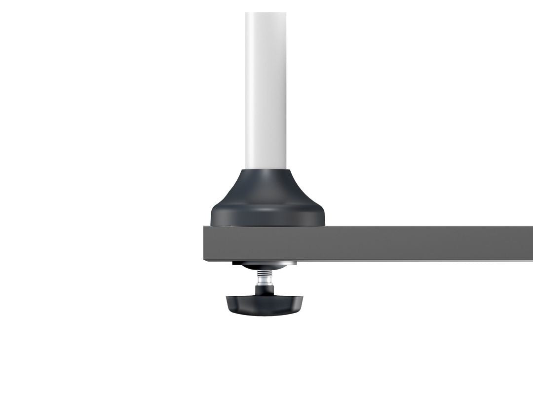 Multibrackets Monitorarm, Quad, bis 32", 10 kg, neigbar, weiss