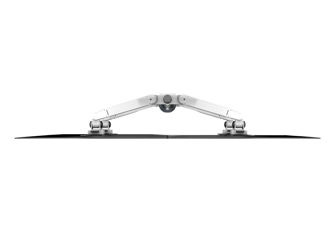 Multibrackets Monitorarm, Quad, bis 32", 10 kg, neigbar, weiss