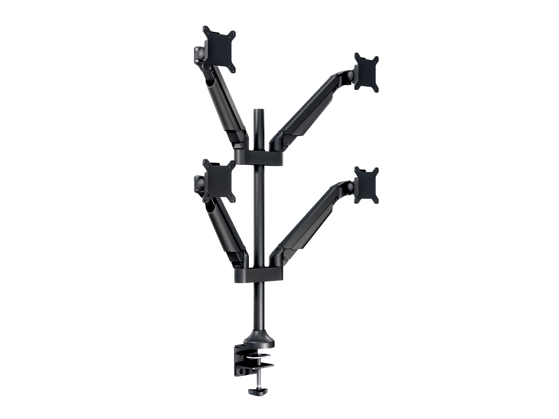 Multibrackets Gasliftarm HD 2609 – Monitorarm, 4, bis 32", VESA 75 × 75/100 × 100 mm, 21 kg, neigbar, schwarz