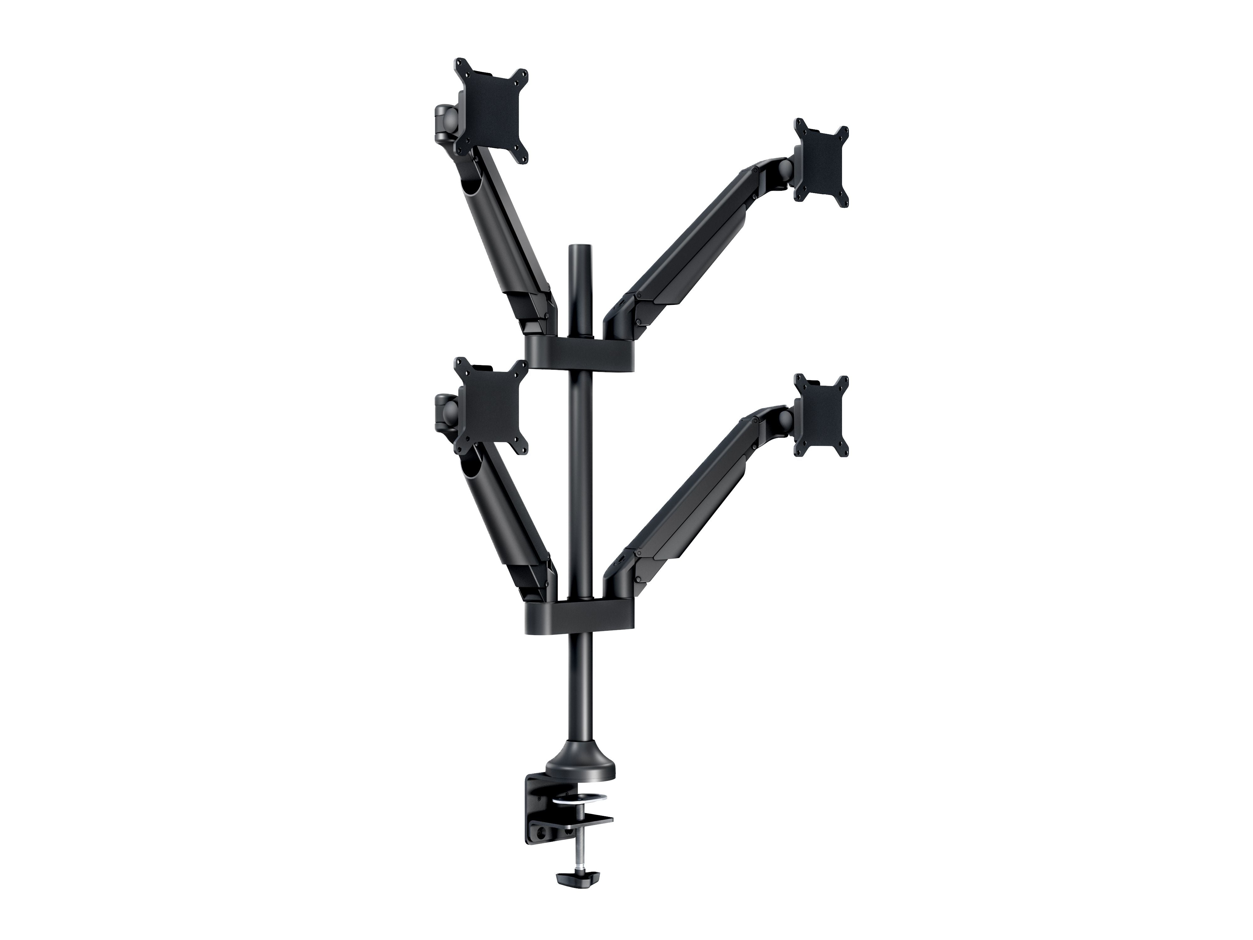 Multibrackets Gasliftarm HD 2609 – Monitorarm, 4, bis 32", VESA 75 × 75/100 × 100 mm, 21 kg, neigbar, schwarz