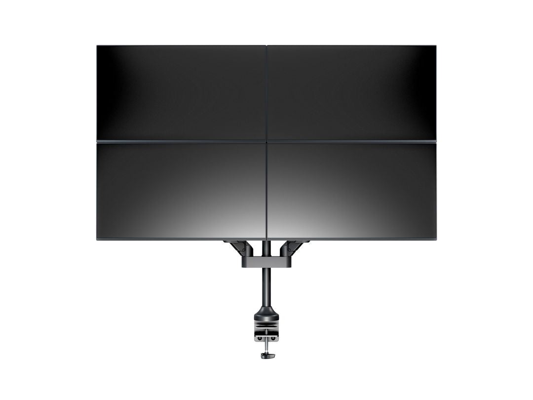 Multibrackets Gasliftarm HD 2609 – Monitorarm, 4, bis 32", VESA 75 × 75/100 × 100 mm, 21 kg, neigbar, schwarz