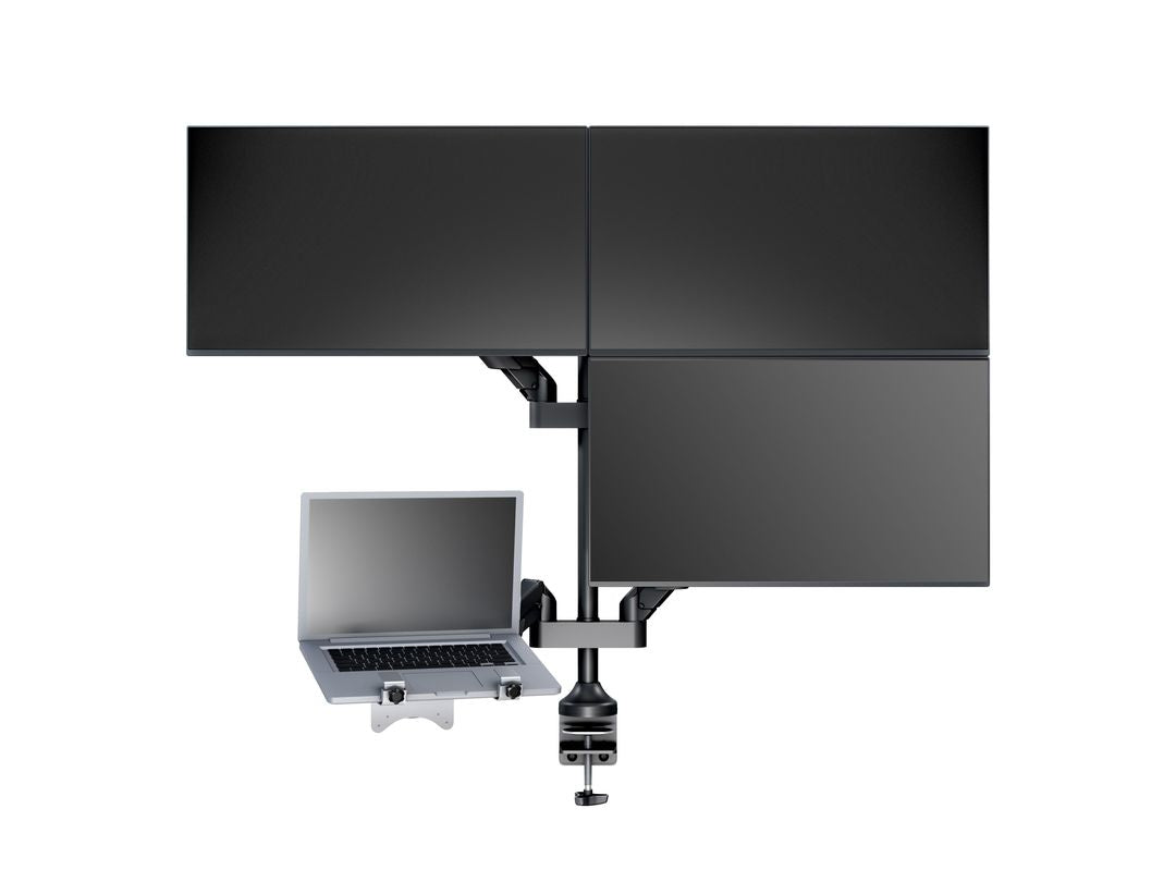 Multibrackets Gasliftarm HD 2609 – Monitorarm, 4, bis 32", VESA 75 × 75/100 × 100 mm, 21 kg, neigbar, schwarz