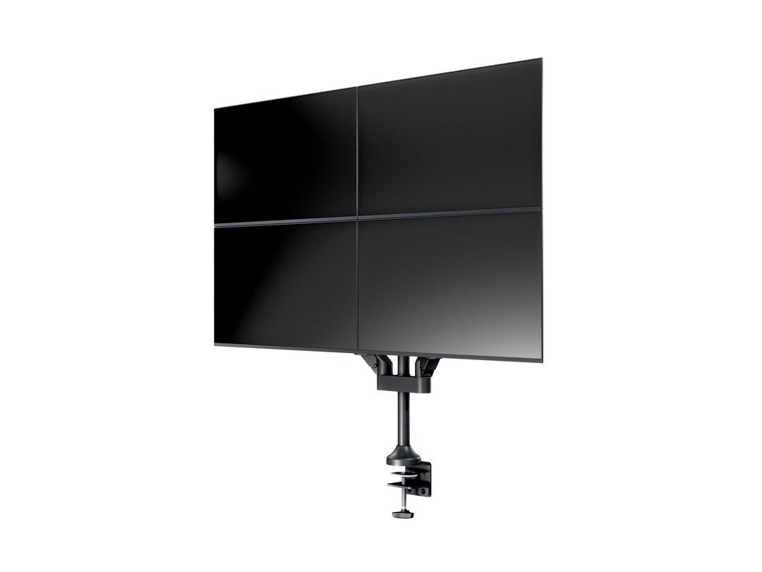 Multibrackets Gasliftarm HD 2609 – Monitorarm, 4, bis 32", VESA 75 × 75/100 × 100 mm, 21 kg, neigbar, schwarz