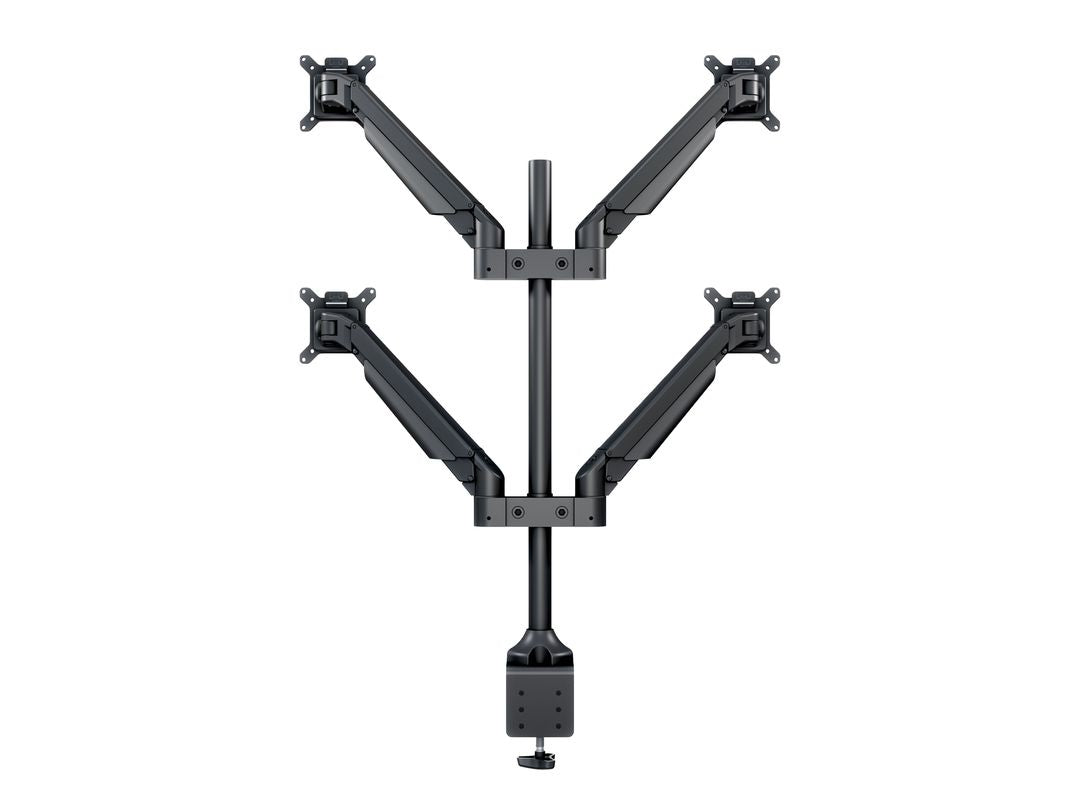 Multibrackets Gasliftarm HD 2609 – Monitorarm, 4, bis 32", VESA 75 × 75/100 × 100 mm, 21 kg, neigbar, schwarz