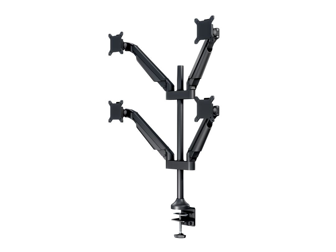 Multibrackets Gasliftarm HD 2609 – Monitorarm, 4, bis 32", VESA 75 × 75/100 × 100 mm, 21 kg, neigbar, schwarz