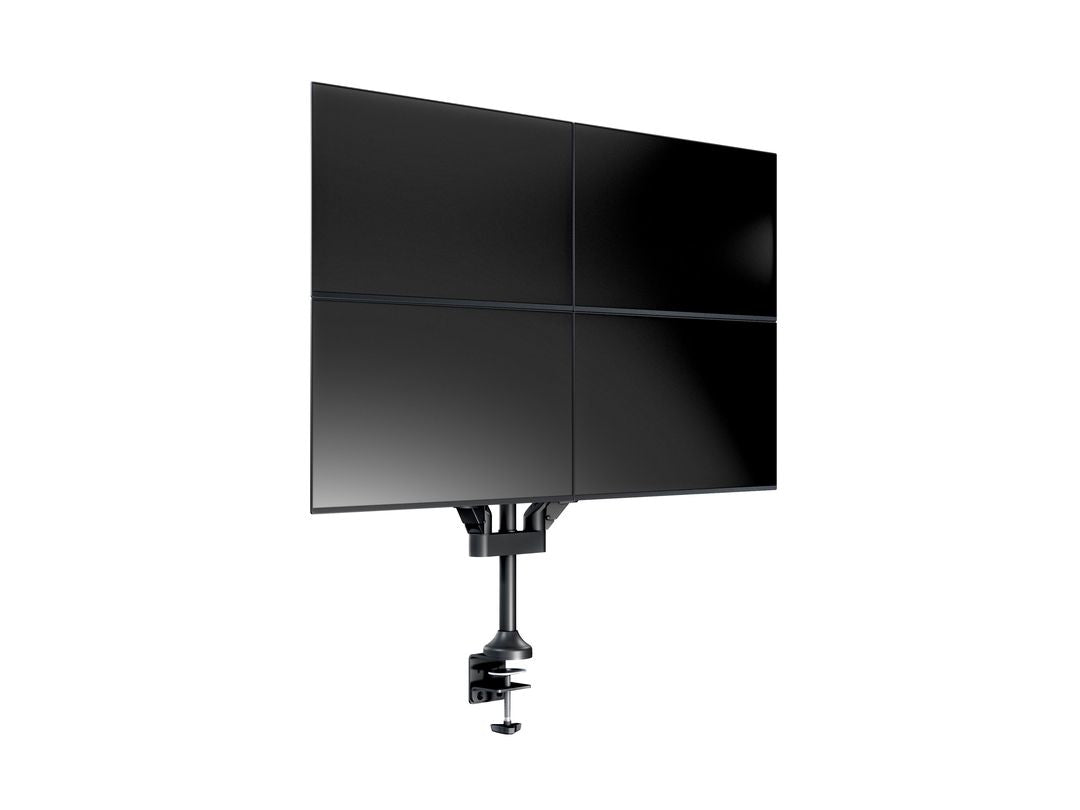 Multibrackets Gasliftarm HD 2609 – Monitorarm, 4, bis 32", VESA 75 × 75/100 × 100 mm, 21 kg, neigbar, schwarz
