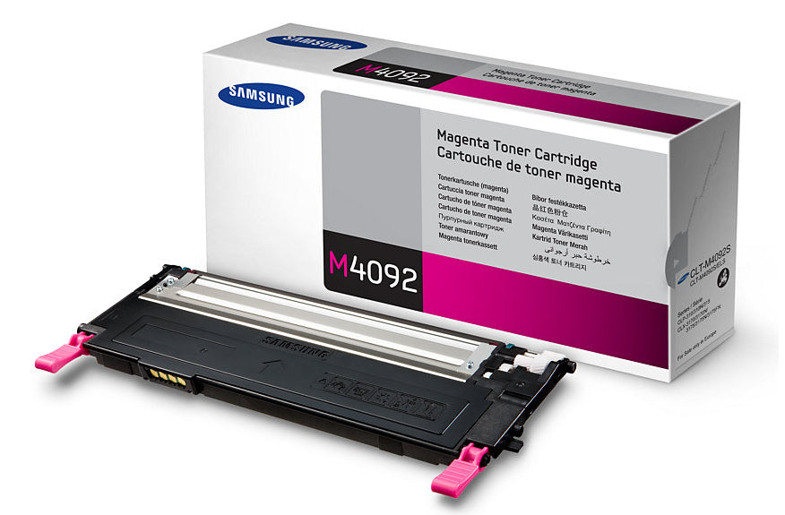 Samsung Toner CLT-M4092S – magenta, 1000 Seiten – für Samsung CLP-310/CLP-315/CLX-3170 und andere