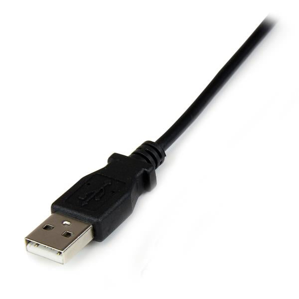 StarTech.com USB-A auf Hohlstecker Typ N Kabel – USB 2.0 (480 Mbit/s) – 1 m – Geschirmt – Schwarz