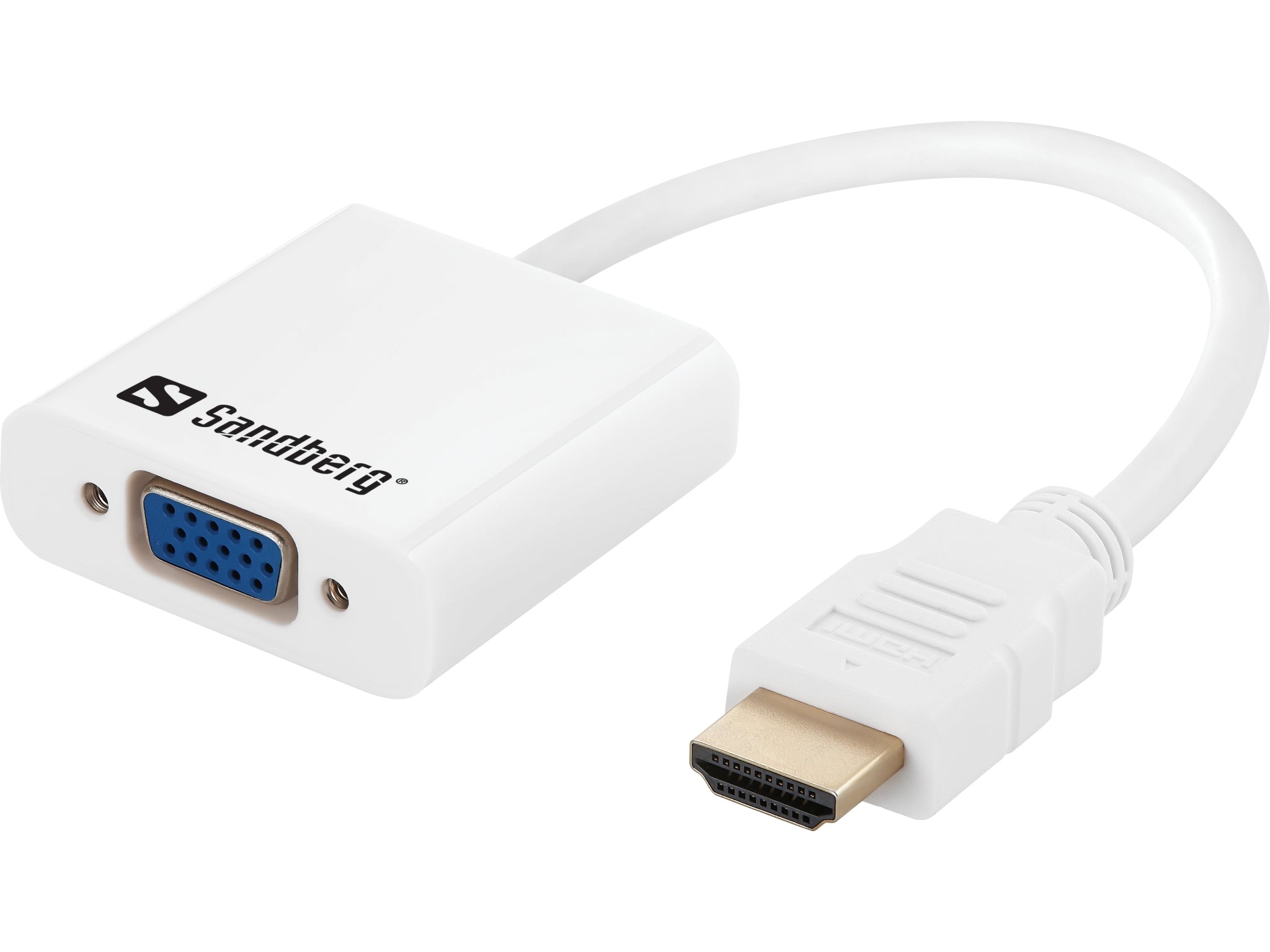Sandberg HDMI auf VGA + Audio Adapter