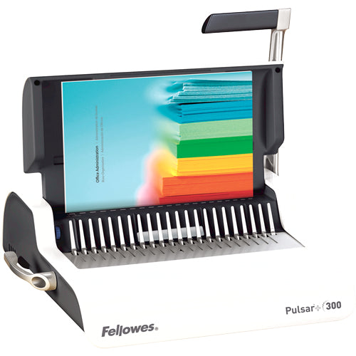 Fellowes Pulsar +300 Bindegerät – Plastikbindung, A4, 20 Blätter, Bindekapazität 300 Blätter