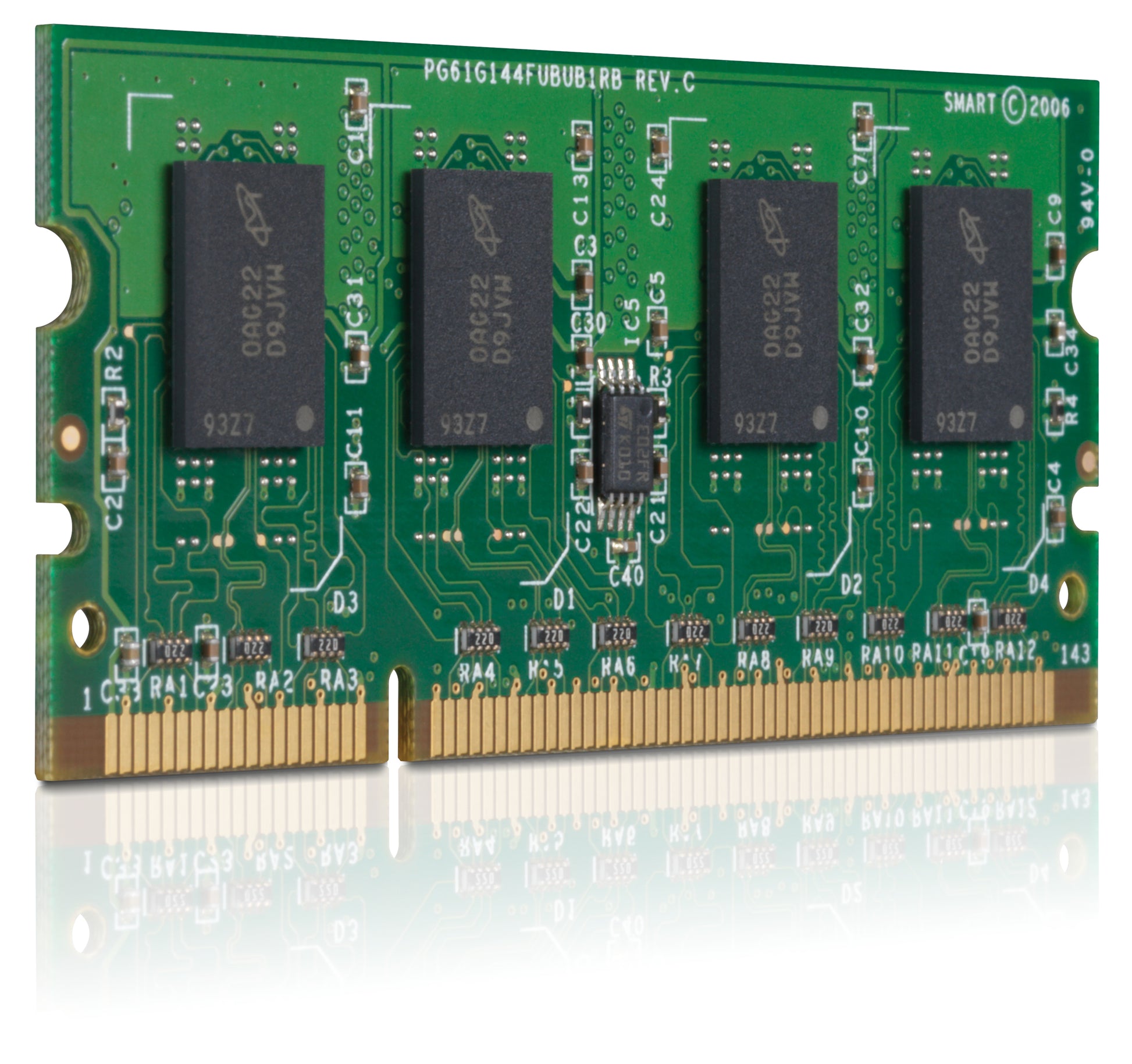 HP RAM 512 MB DDR2 400 MHz 144-poliger SO-DIMM – für LaserJet P4014/P4015/P4510
