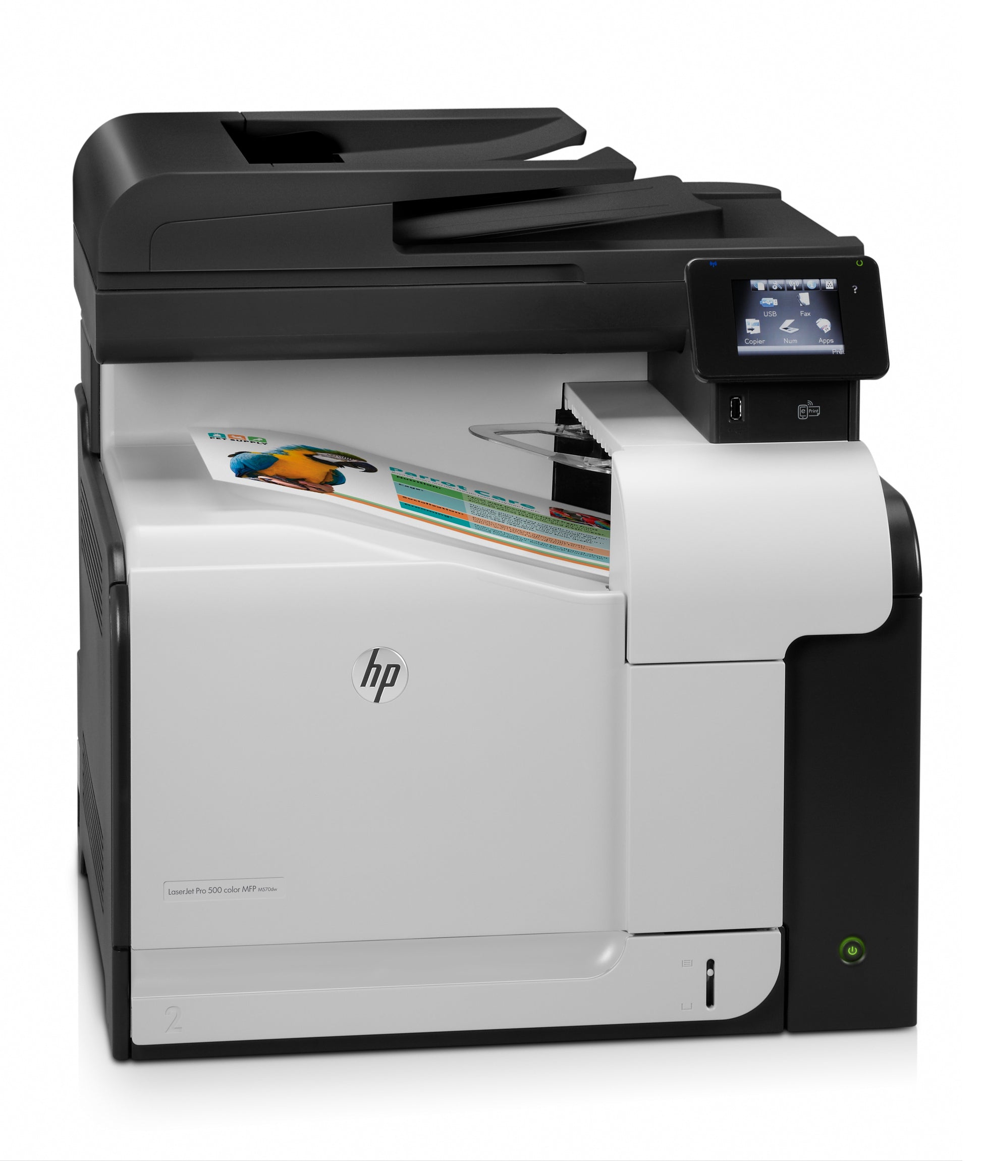 HP LaserJet Pro 500 M570dw – Farblaser-Multifunktionsdrucker, A4, 4-in-1, Duplex, ADF, WLAN/LAN, AirPrint