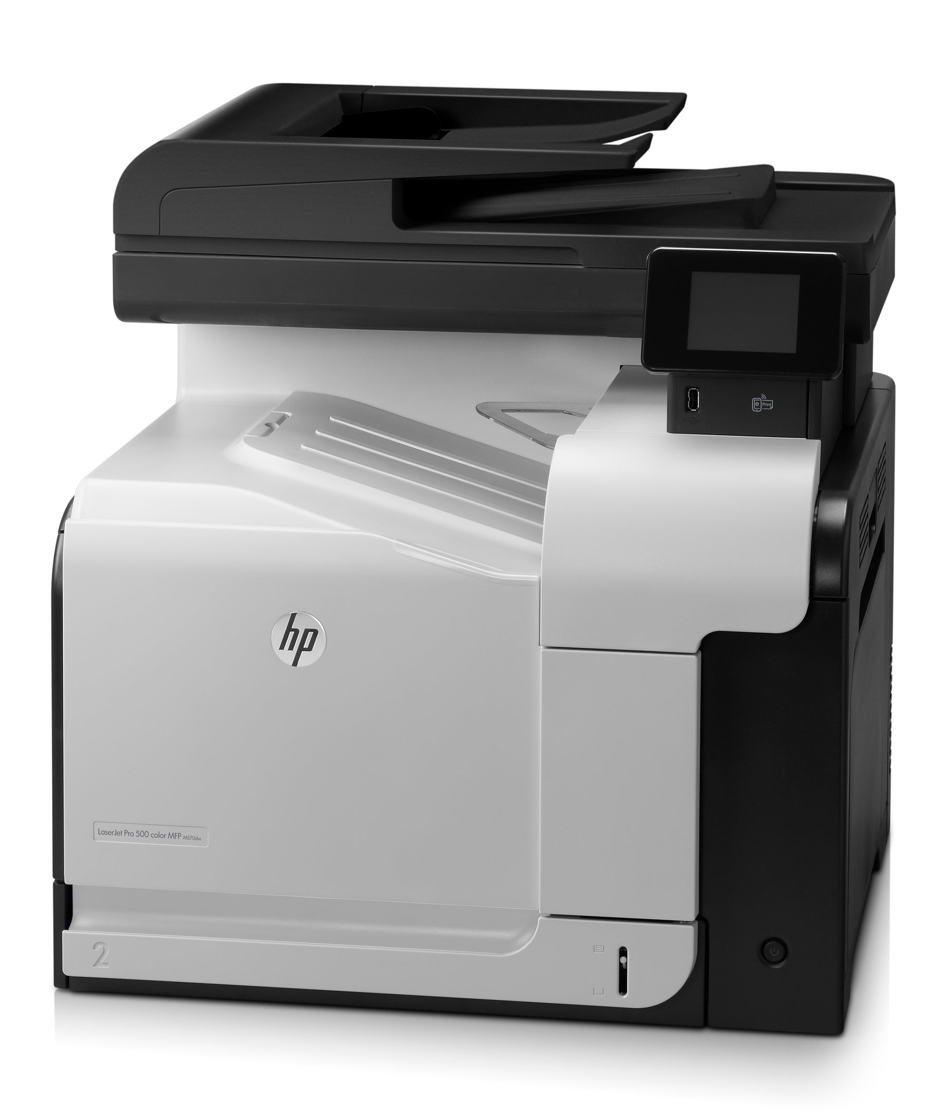 HP LaserJet Pro 500 M570dw – Farblaser-Multifunktionsdrucker, A4, 4-in-1, Duplex, ADF, WLAN/LAN, AirPrint