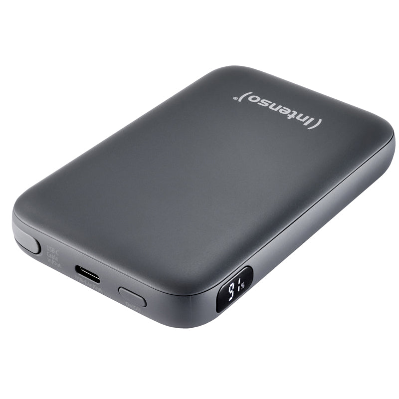 Intenso S10000 Powerbank 10'000 mAh – 20 W PD, 1× USB-C, grau