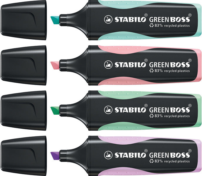 STABILO BOSS Textmarker Gelb – Keilspitze, 2–5 mm, Nachfüllbar