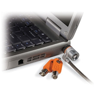DELL Master Key Solution 25 MicroSaver Kabelschloss – 1,8 m, inkl. 2 Schlüssel – Orange/Edelstahl