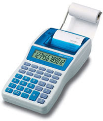 Ibico Tischrechner, druckend 1214X – Blau/Weiss