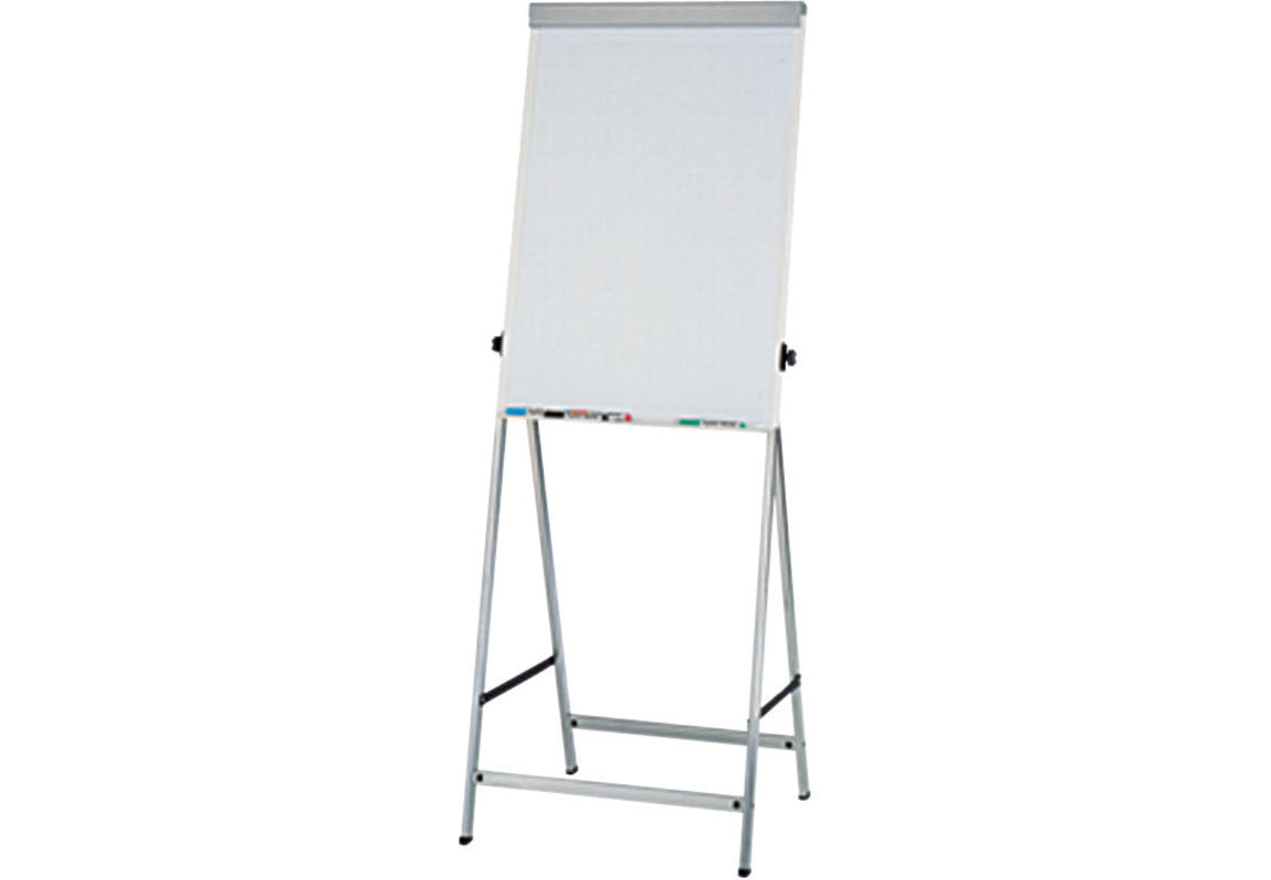 MAUL Flipchart MAULoffice 6374095 – 70 × 100 cm, Stahl, silber, Recycling