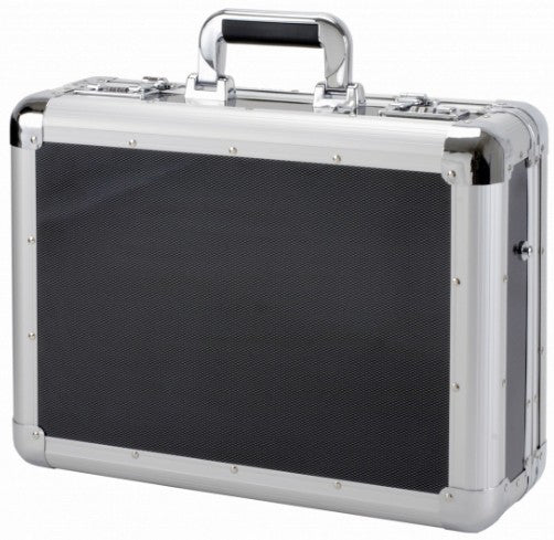 Alumaxx Notebook-Tasche bis 17,1" – Aluminium, abschliessbar – Silber