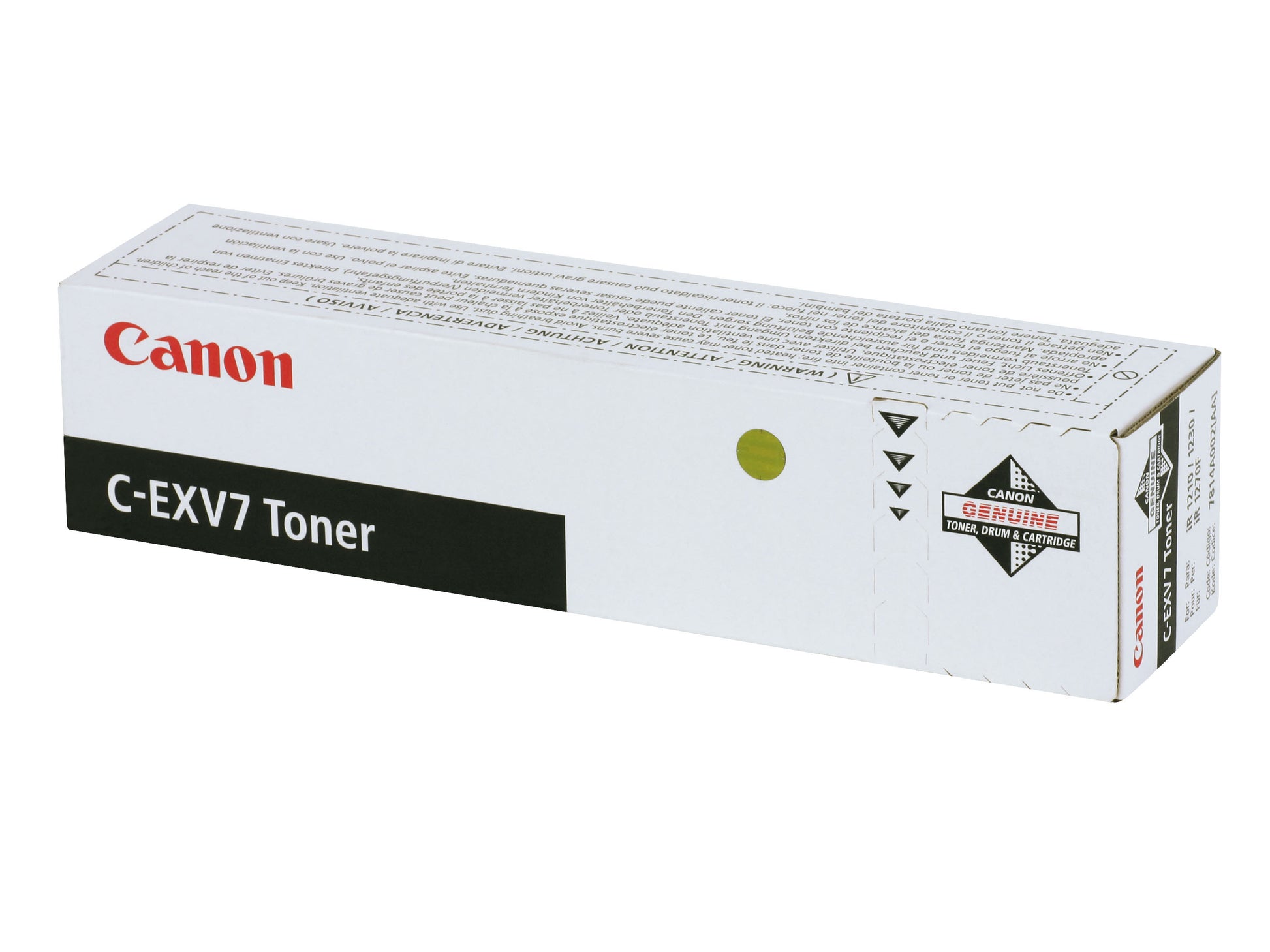 Canon C-EXV7 Schwarz Toner – Original – 5'300 Seiten – für Canon IR 1210/1230/1530