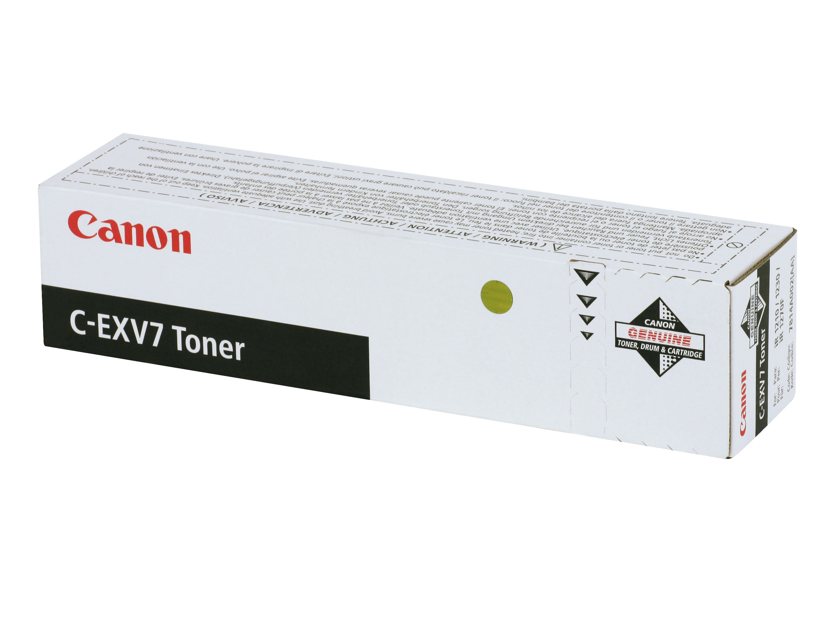 Canon C-EXV7 Schwarz Toner – Original – 5'300 Seiten – für Canon IR 1210/1230/1530