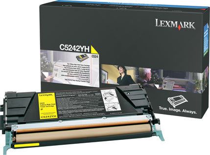 Lexmark Toner – Gelb, 5000 Seiten