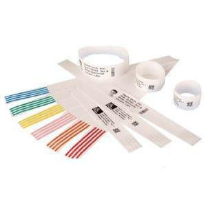 Zebra Armbandetiketten Z-Band Direct, 19 mm × 279 mm, weiss, Papier, 200 Stück