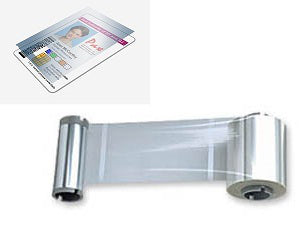 Zebra Kartenlaminat Klar – 1 mil (25 µm) – für Zebra ZXP Serie