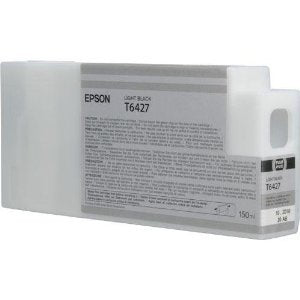 Epson T6427 Hellschwarze Tintenpatrone (Original) – 150 ml – für Stylus Pro 7890/7900/9890/9900 – C13T642700