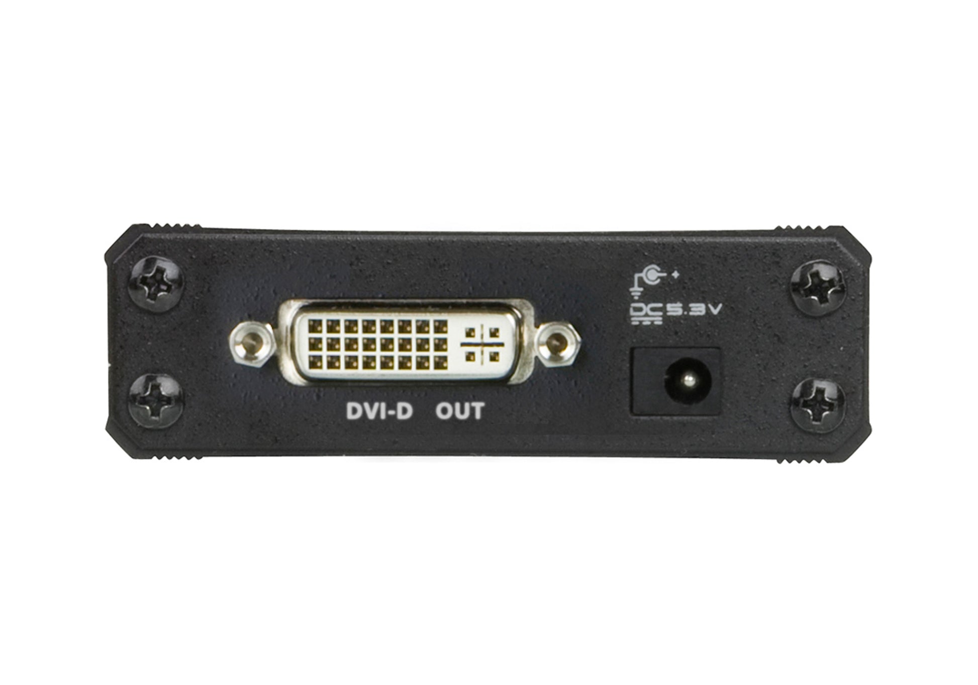 ATEN VC160A VGA zu DVI-D Adapter – 1920 × 1200, 1080p, Plug & Play, inkl. Netzteil – Schwarz