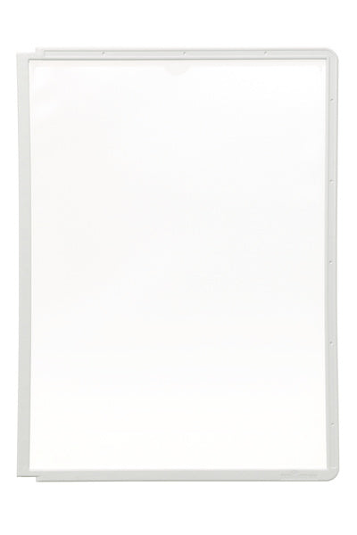 Durable Sichtmappe A4 – Grau, Polypropylen, 5er-Pack
