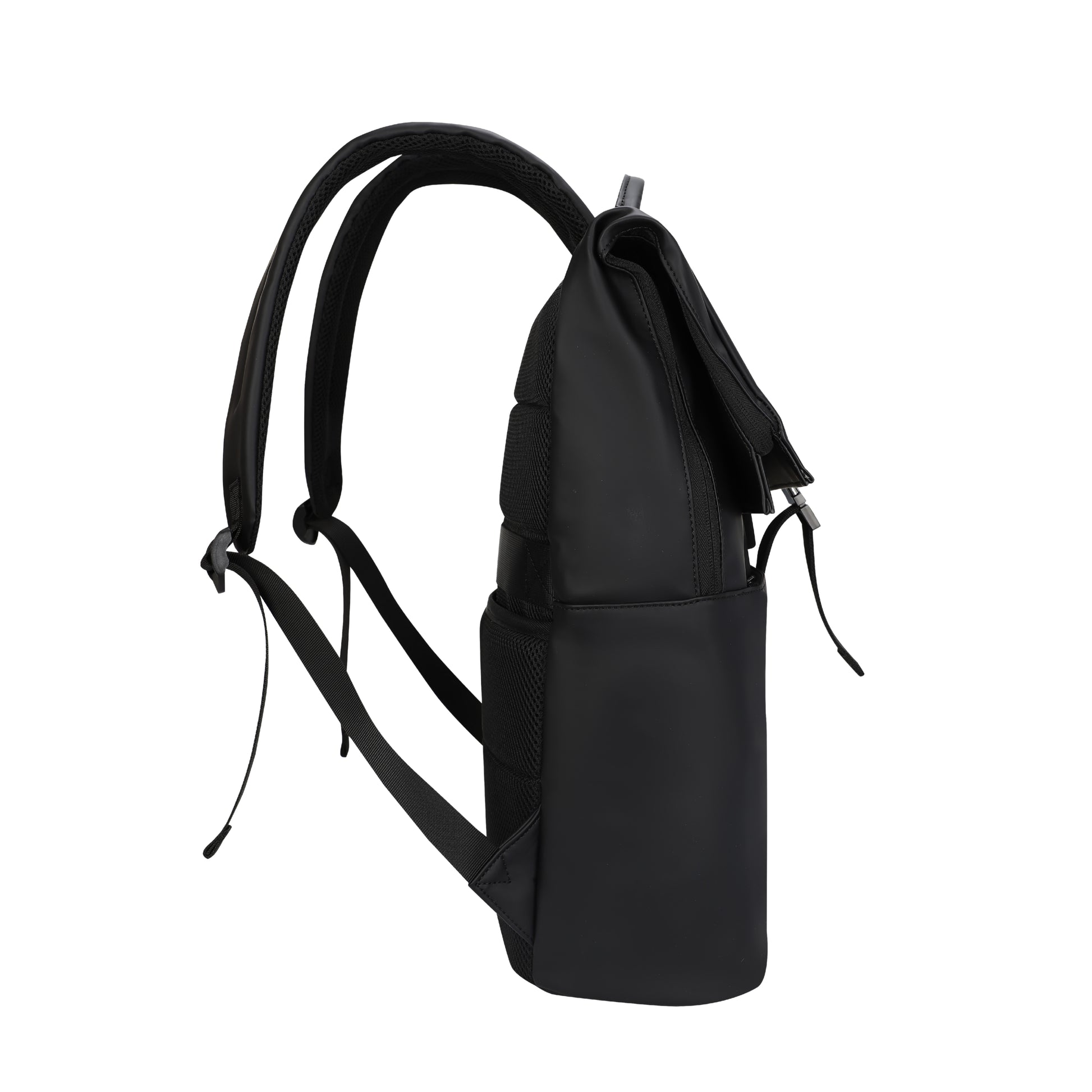 dbramante1928 Notebook-Rucksack Broadway ICON – mit Reissverschlusstaschen – Schwarz, 320 × 420 × 145 mm